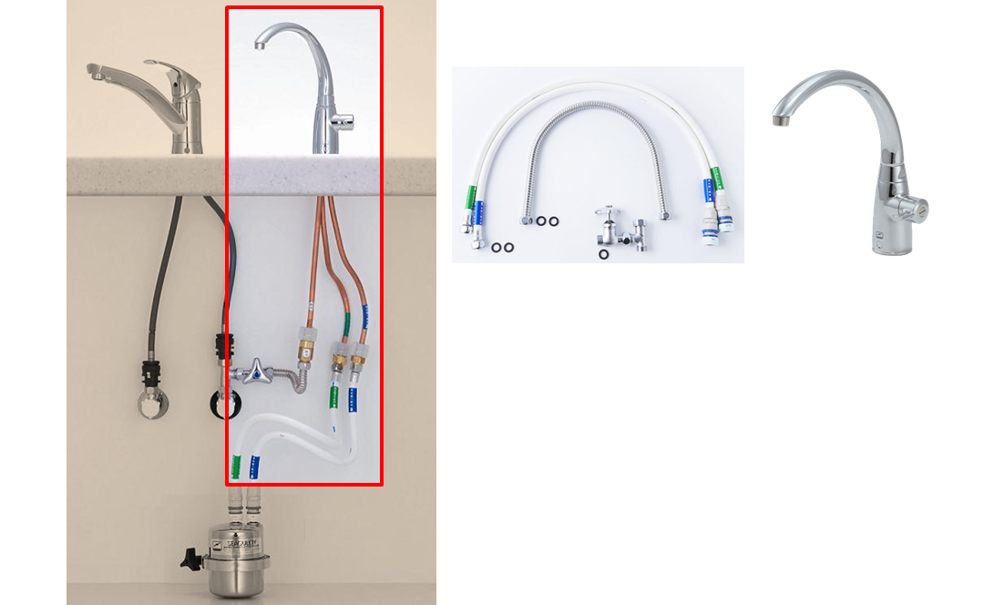 MA02水栓への交換工事の費用と交換パーツ説明