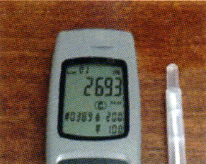 2位　K社　除菌剤１　有機物残量：2693pt